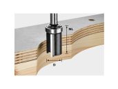 Festool Kantfræser HW, skaft 8 mm HW S8 D19/NL25 491028
