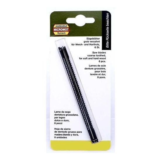 Proxxon Savklinge grovtandet m.tværstift 12 stk. - ROL-28741