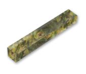 CraftProKits Pen Blank - Gul og Grøn - 125 x 19 x 19 mm AX106299