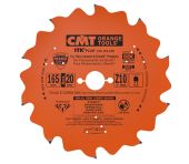 CMT DIA klinge 165x1,8x20 Z10 F AKKU 236.165.10H