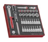 Teng Tools topnøglesæt TED3836 med 36 dele 3/8" 238250104