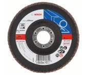 Bosch Lamelslibeskive K40 skrå X551 Expert for Metal 125x22mm 2608606716