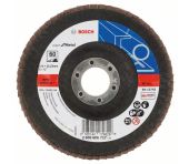 Bosch Lamelslibeskive skrå K60 X551 Expert for Metal 125x22mm 2608606717