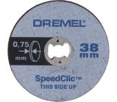 Dremel Præcisionsskæreskiver tynde 38mm 5 stk 2615S409JB