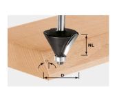 Festool fasfræser HW, skaft 8 mm 491133 491133