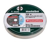 Metabo Skæreskiver TF 41 (125 x 1,0 x 22,23) - 10 stk 616359000