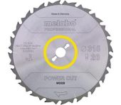 Metabo Rundsavklinge HW/CT 254x30 WZ 20&deg; 628025000-628059000