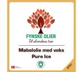 Fynske olier Møbelolie med voks - Pure Ice 1 Liter 6751 6751001