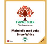 Fynske olier Møbelolie med voks - Snow White 1 Liter 6756 6756001