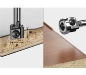 Festool Kantfræser med vendeplatter HW S8 HW D19 12x12 KL OFK 499806