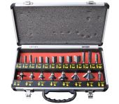 Proftool Overfræserborsæt 21 dele K8 2108