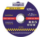 Skæreskive 125x1,0x22,2mm PT PR12510