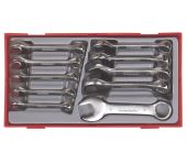 Teng Tools ringgaffelnøglesæt stubby TT6010M med 10 dele 10-19mm 109470104