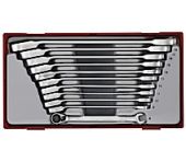 Teng Tools ringgaffelskraldenøglesæt 11 dele 8-19mm TT6511R 186740106