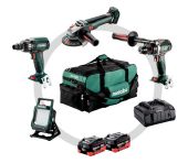 Metabo Combo 4.3.2 18v bs+ssw+wbq+bsa 2x10 lihd 685209000