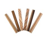 Drechselmeister Tværlimede træ til kuglepenne 125x15x15mm 6 Stk. DR-DWI-RLS4
