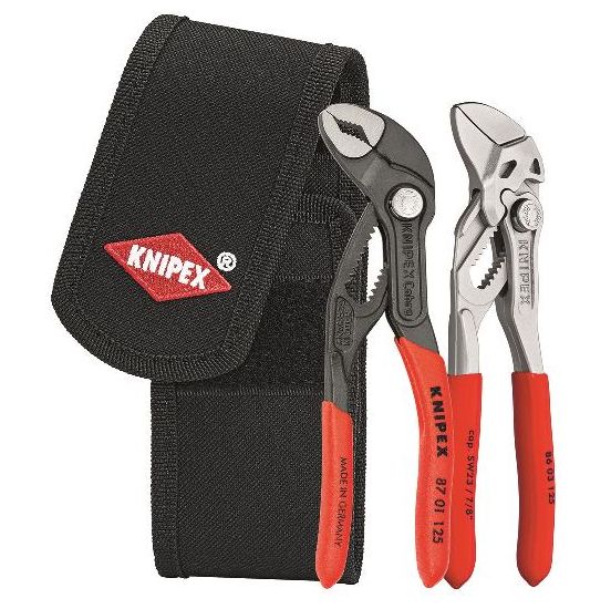 Knipex Mini-tangsæt i værktøjsbæltetaske - KN-002072V04