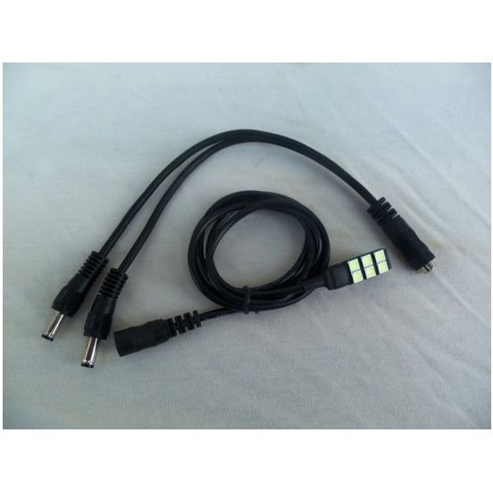 LED Mini lampe med magnet og 2-vejs kabel - KI-LEDZ