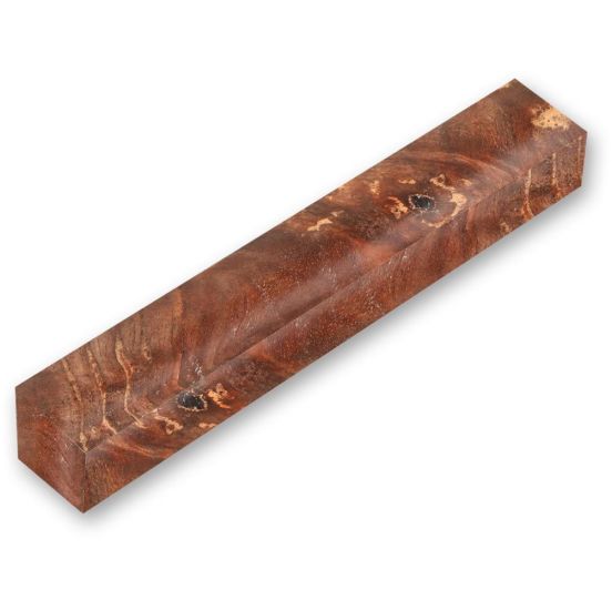 CraftProKits Pen Blank - Orange og Sort - 125 x 19 x 19 mm - AX106296