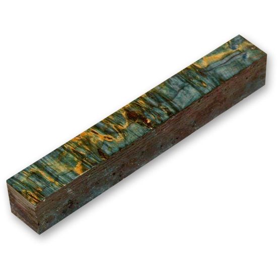 CraftProKits Pen Blank - Turkis Askebladet Løn - 125 x 19 x 19 mm - AX106298