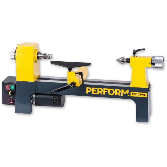 Perform Trædrejebænk 230V PD205WL - AX113355EU