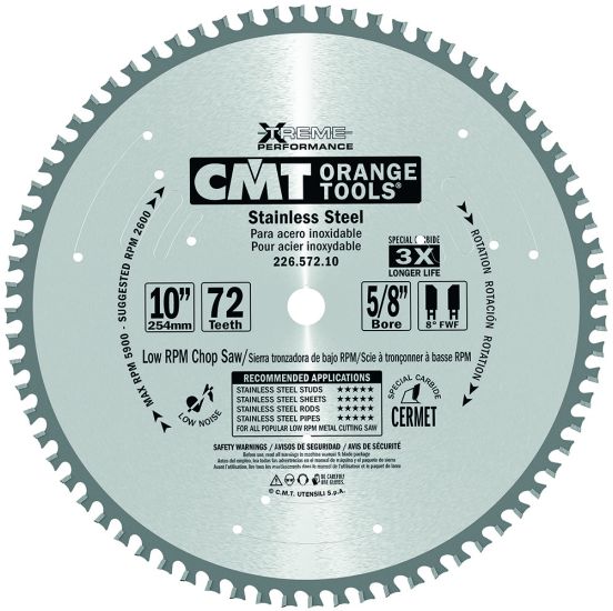 CMT Klinge 190x1,8x30 Z48 Rustfrit - 226.548.07M