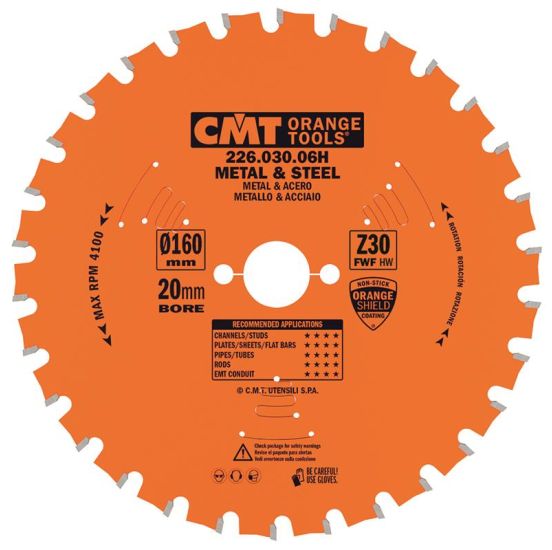 CMT Klinge 165x1,5x15.87 Z36 Dry Cut - 226.036.06