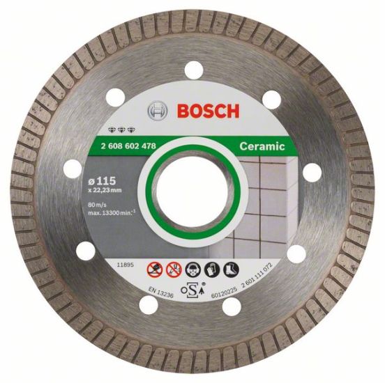 Bosch Diamantskæreskive til keramik 125x22,23mm - 2608602479