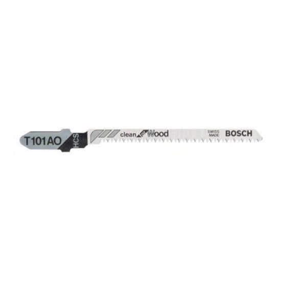 Bosch Stiksavklinger T 101 BR Clean for Wood pk á 5 stk - 2608630031