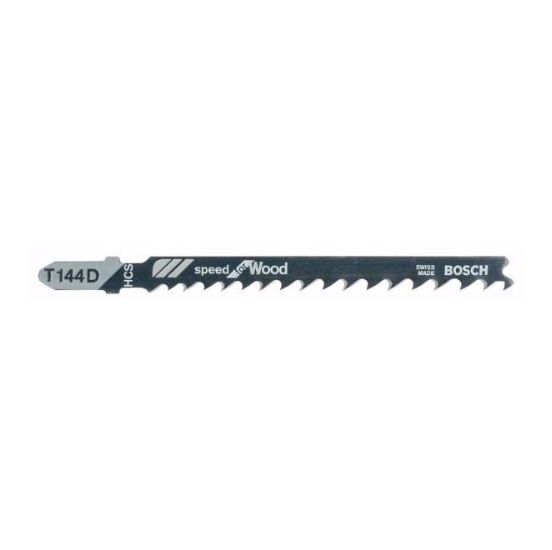 Bosch Stiksavklinger T144D til træ pk á 5 stk - 2608630040