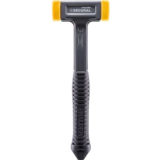 SECURAL PLUS soft-face mallet, non-rebound, 30x40, with special handle, Polyurethane - 3380.140