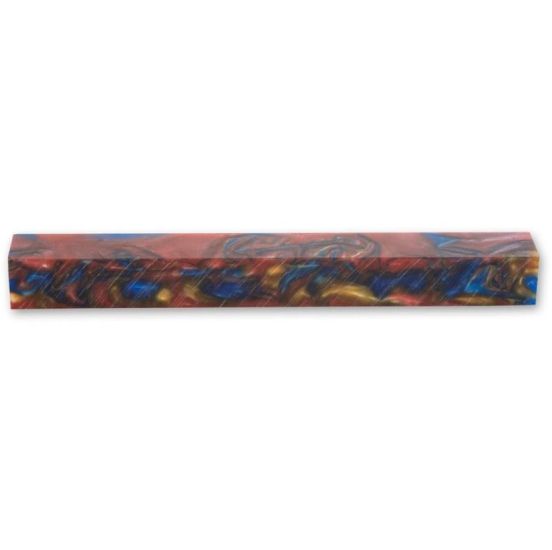 CraftProKits Akrylblok 1 Rød/Guld/Blå - AX340046