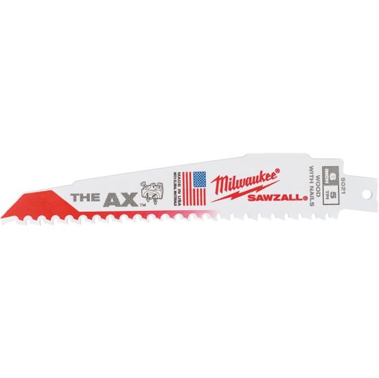 Milwaukee Bajonetsavklinger til nedrivning i træ med søm Heavy Duty AX™ - HEAVY-DUTY-BAJONETSAVKLINGER-AX-TIL-NEDRIVNING