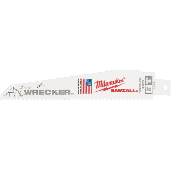 Milwaukee Bajonetsavklinge 150mm 7/11 TPI 5 stk WRECKER™ - 48475701