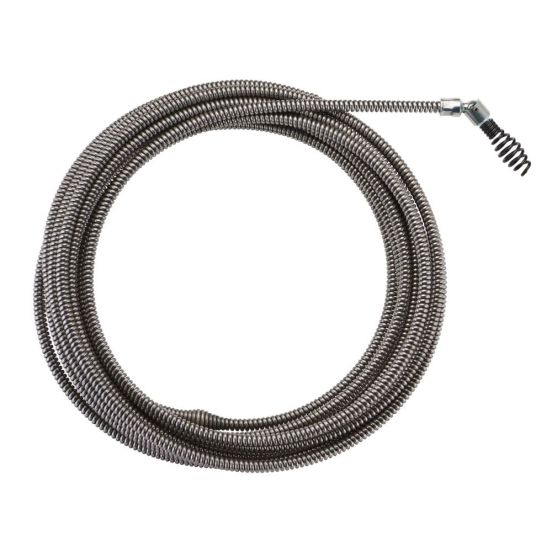 Milwaukee Rensespiral Flexhoved 8mm x 7,6m - 48532572
