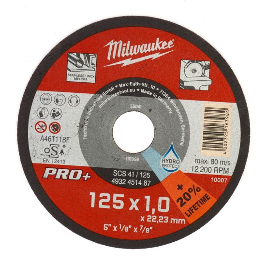 Milwaukee Skæreskive Metal SCS 41/125x1 Pro+ 200 stk - 4932451488