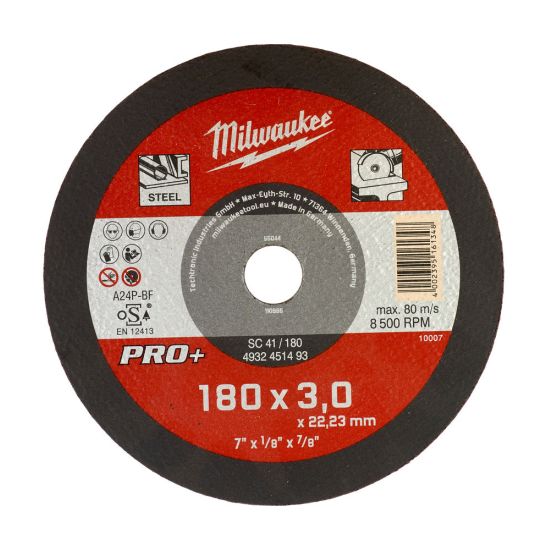 Milwaukee Skæreskive Metal SC 41/180x3 Pro+ - 4932451493
