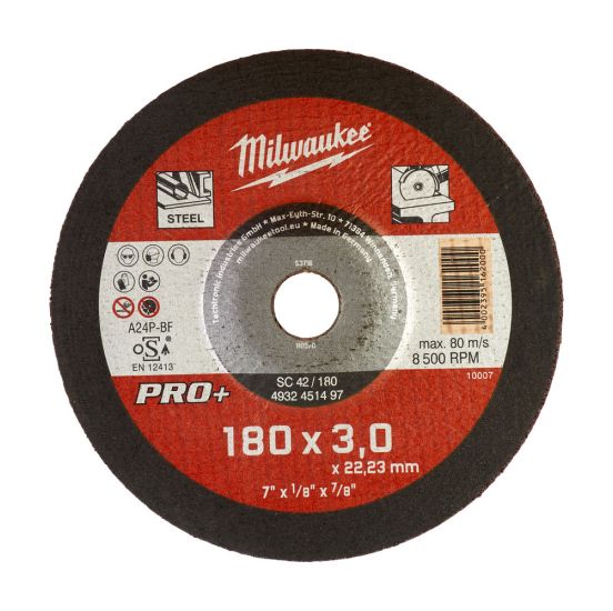Milwaukee Skæreskive Metal SC 42/180x3 Pro+ - 4932451497