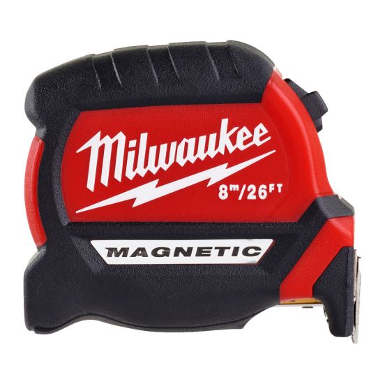 Milwaukee Målebånd Mag 8m-26ft/27mm - 4932464603