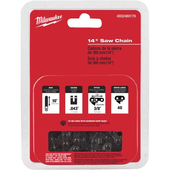 Milwaukee savkæde 14"/356mm M18 FTHCHS35 - 4932480178