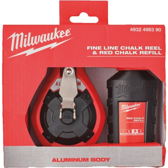 Milwaukee kridtsnorsæt rød - 4932498390