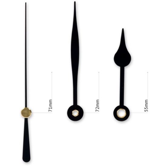 CraftProKits Visere Type F - Sort 152mm - AX502686