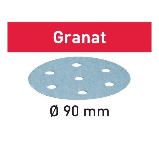 Festool StickFix-slibepapir Ø 90 mm Granat K1000 - 498328