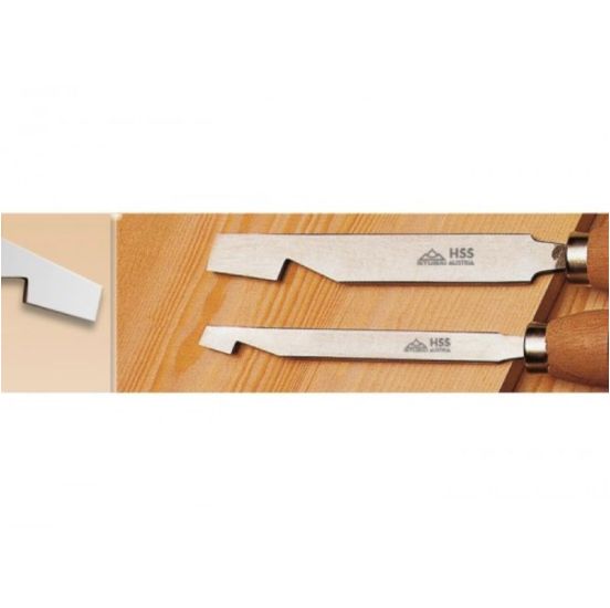 Stubai HSS-Lige skrabejern - Side skærende, u. håndtag 15 mm - ST-593515