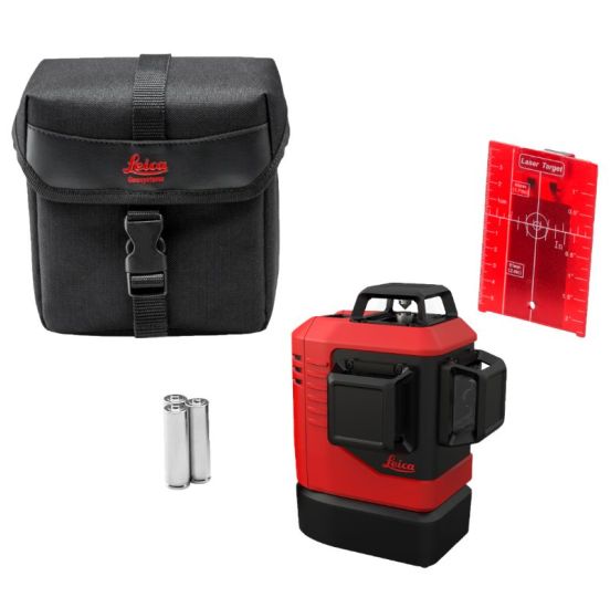 Leica Lino L6Rs 3x360° rød streglaser i taske - TA-810100