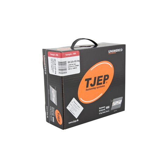 TJEP GR28/63 Ringsøm varmgalv., Reduced head. Maxibox 2.500 - TJ834063