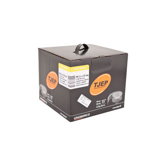 TJEP MX21/35 ringsøm rustf. 4A, Lense head. Box 3.200 pcs. - TJ839335