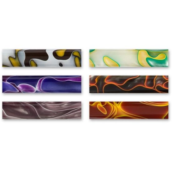 CraftProKits Tropisk Storm Akrylblokke 6 stk. 150x20x20mm - AX951714