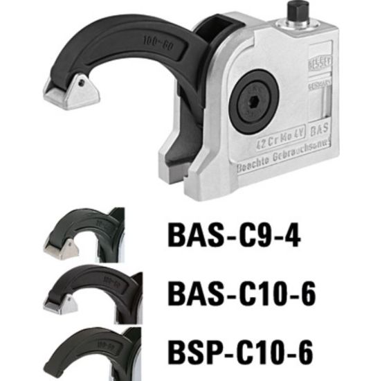 BESSEY Kompaktspænder lukket fastgørelsesborehul BAS-CB10-6 - BS-BAS-CB10-6