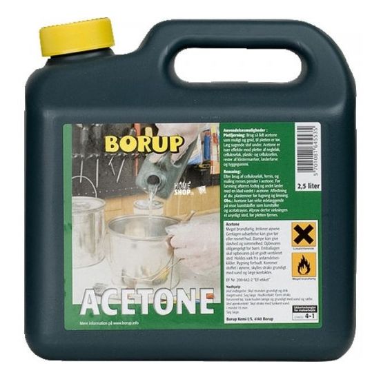 Borup Acetone 5 Liter - 50ACETONE05
